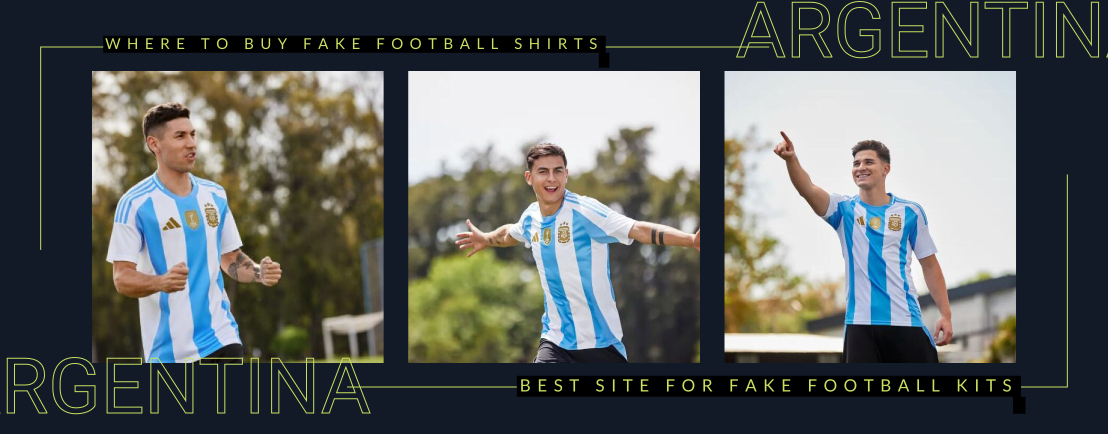 Replica fake Argentina football shirts
